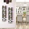 Sorbus Black Metal Wine Rack Bottle Holder - for Home Bar, Kitchen
